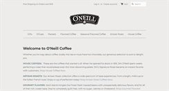 Desktop Screenshot of oneillcoffee.com